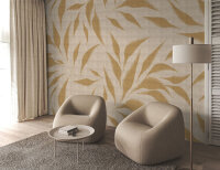 Fototapete Walls by Patel 4 m x 2,7 m Pflanzen Orange   Raum 4