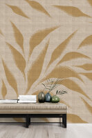 Fototapete Walls by Patel 4 m x 2,7 m Pflanzen Orange   Raum 5