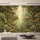 Fototapete Walls by Patel 4 m x 2,7 m Dschungel Grün Beige  Raum 3