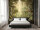 Fototapete Walls by Patel 4 m x 2,7 m Dschungel Grün Beige  Raum 5
