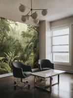 Fototapete Walls by Patel 4 m x 2,7 m Dschungel Grün   Raum 4