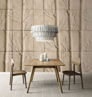 Fototapete Walls by Patel 4 m x 2,7 m Bambus Beige Braun  Raum 4