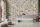 Fototapete Walls by Patel 4 m x 2,7 m Blumen Beige Grau  Raum 3