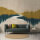 Fototapete Walls by Patel 5 m x 2,7 m Landschaft Beige Ocker Petrol Raum 3