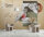 Fototapete Walls by Patel 4 m x 2,7 m Brief Beige Braun Grün Raum 3