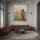 Fototapete Walls by Patel 4 m x 2,7 m Tiger Türkis Gelb Rosa Raum 4