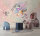 Fototapete Walls by Patel 4 m x 2,7 m Weltraum Rosa Lila Blau Raum 4