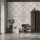 Fototapete Walls by Patel 4 m x 2,7 m Linien Beige Braun  Raum 2