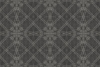 Fototapete Walls by Patel 4 m x 2,7 m Linien Anthrazit...