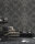 Fototapete Walls by Patel 4 m x 2,7 m Linien Anthrazit Beige  Raum 3