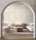 Fototapete Walls by Patel 4 m x 2,7 m Linien Beige Rosa  Raum 2