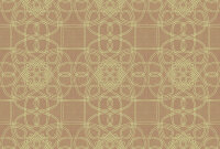 Fototapete Walls by Patel 4 m x 2,7 m Linien Braun...