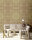 Fototapete Walls by Patel 4 m x 2,7 m Linien Braun Grün  Raum 2