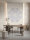 Fototapete Walls by Patel 4 m x 2,7 m Blüte Creme Blau  Raum 3
