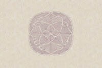 Fototapete Walls by Patel 4 m x 2,7 m Blüte Beige...