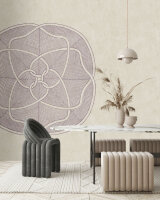 Fototapete Walls by Patel 4 m x 2,7 m Blüte Beige...