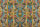 Fototapete Walls by Patel 4 m x 2,7 m Blumen Türkis Gold  Raum 1