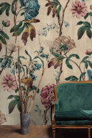 Fototapete Walls by Patel 4 m x 2,7 m Blumen Beige...