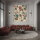 Fototapete Walls by Patel 4 m x 2,7 m Blumen Beige Grün  Raum 4