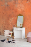Fototapete Walls by Patel 4 m x 2,7 m Betonoptik Orange...