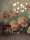 Fototapete Walls by Patel 4 m x 2,7 m Blumen Grün Rosa  Raum 2