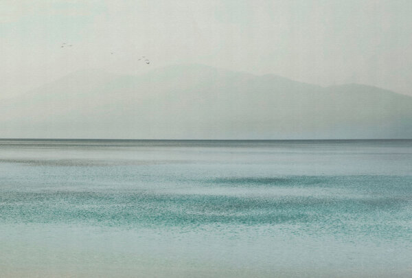Fototapete Walls by Patel 4 m x 2,7 m Meer Blau   Raum 1