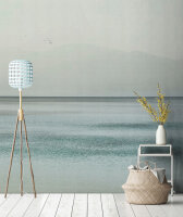 Fototapete Walls by Patel 4 m x 2,7 m Meer Blau   Raum 3