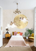 Fototapete Walls by Patel 4 m x 2,7 m Personen Gold Creme  Raum 4