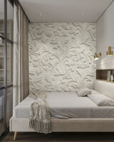 Fototapete Walls by Patel 4 m x 2,7 m 3D Beige   Raum 3