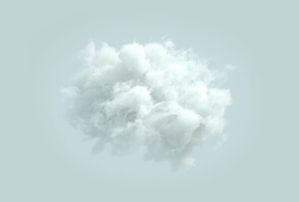 Fototapete Walls by Patel 4 m x 2,7 m Wolke Blau   Raum 1