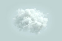 Fototapete Walls by Patel 4 m x 2,7 m Wolke Blau   Raum 1