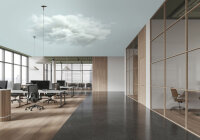Fototapete Walls by Patel 4 m x 2,7 m Wolke Blau   Raum 2