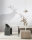 Fototapete Walls by Patel 4 m x 2,7 m Hirsch Grau   Raum 3