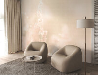 Fototapete Walls by Patel 4 m x 2,7 m Blüten Pfirsich   Raum 4