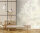 Fototapete Walls by Patel 4 m x 2,7 m Blüten Grau Weiß  Raum 5