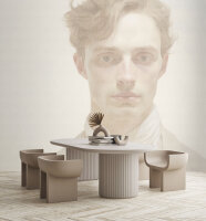 Fototapete Walls by Patel 4 m x 2,7 m Porträt Beige...