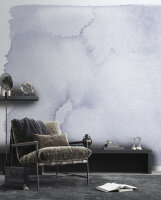 Fototapete Walls by Patel 4 m x 2,7 m Aquarell Lila   Raum 4