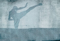 Fototapete Walls by Patel 4 m x 2,7 m Sport Blau   Raum 1