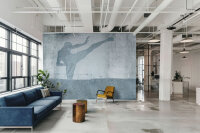 Fototapete Walls by Patel 4 m x 2,7 m Sport Blau   Raum 4