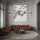 Fototapete Walls by Patel 4 m x 2,7 m Blüten Creme Braun  Raum 4