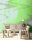 Fototapete Walls by Patel 4 m x 2,7 m Abstrakt Grün Grau  Raum 4