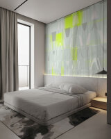 Fototapete Walls by Patel 4 m x 2,7 m Abstrakt Grau...
