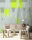 Fototapete Walls by Patel 4 m x 2,7 m Abstrakt Grau Grün  Raum 4