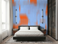 Fototapete Walls by Patel 4 m x 2,7 m Abstrakt Blau...