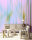 Fototapete Walls by Patel 4 m x 2,7 m Abstrakt Rosa Blau Grün Raum 2