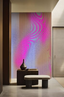 Fototapete Walls by Patel 4 m x 2,7 m Abstrakt Pink Braun...
