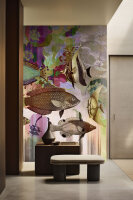 Fototapete Walls by Patel 4 m x 2,7 m Fische Rosa...