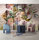 Fototapete Walls by Patel 4 m x 2,7 m Kolibris Rosa Grün  Raum 5
