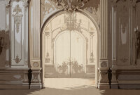 Fototapete Walls by Patel 4 m x 2,7 m Vintage Beige Braun...