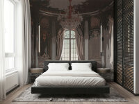 Fototapete Walls by Patel 4 m x 2,7 m Vintage Violett...
